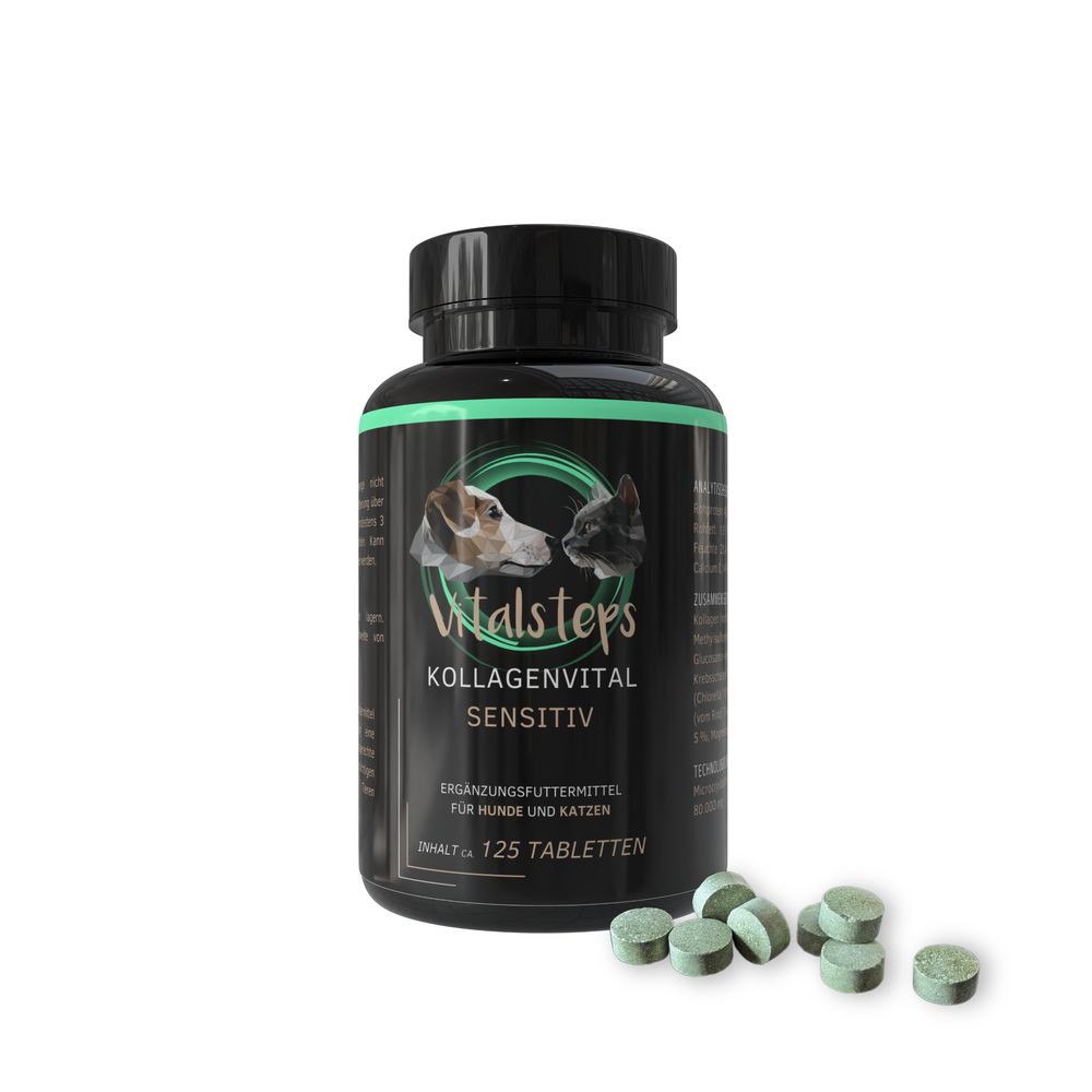 Vitalsteps KollagenVital Sensitiv 250 g Tabletten