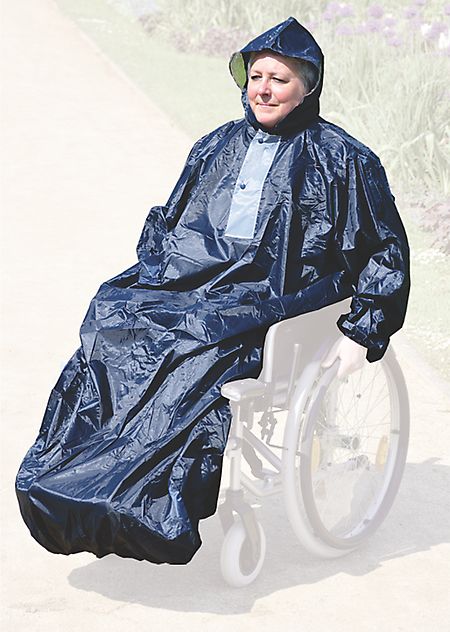 Rollstuhl - Regencape STB, Windschutz, Regenschutz, Regenjacke für Rollstuhl