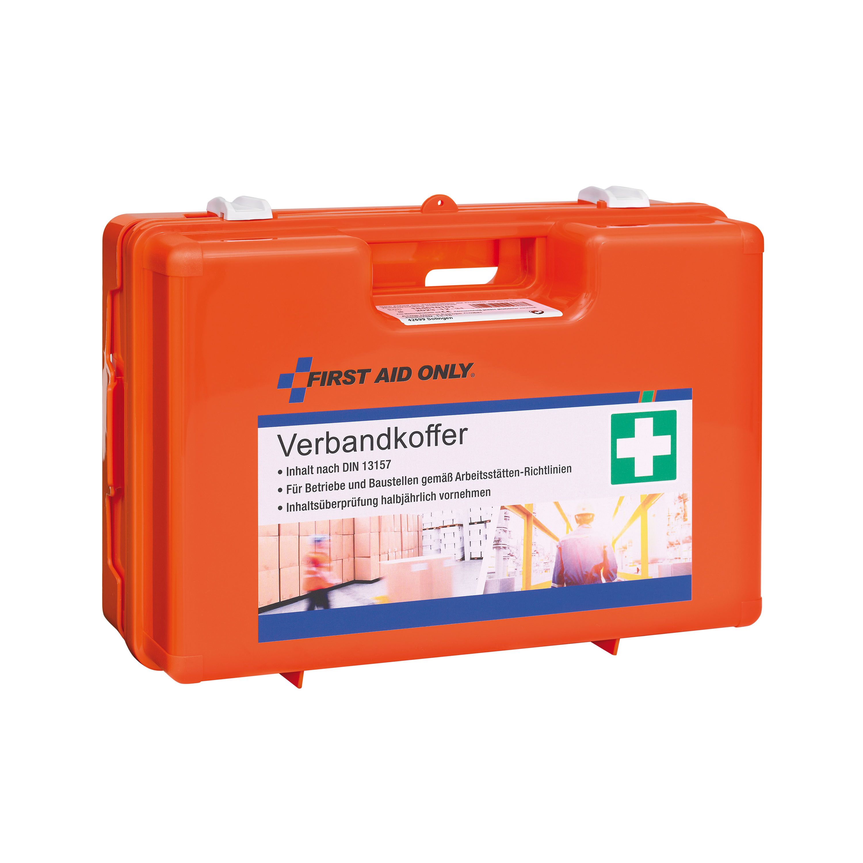 First Aid Only Verbandkoffer DIN 13157 mit Wandhalterung