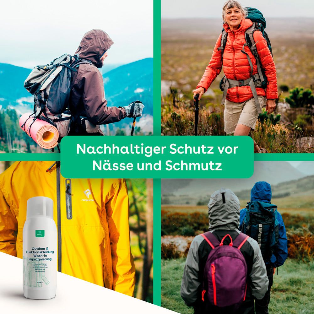 eco:fy Wash-In Imprägnierung für Outdoor- & Funktionskleidung