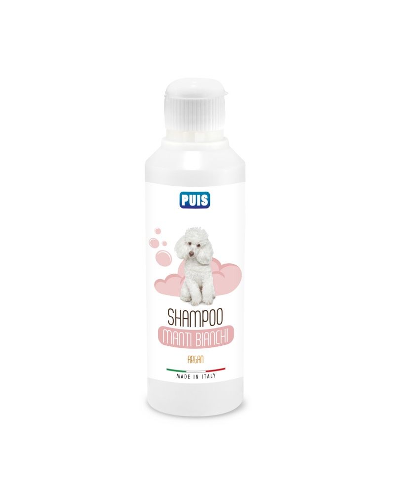 Puis Shampoo cani pelo bianco Argan ipoallergenico