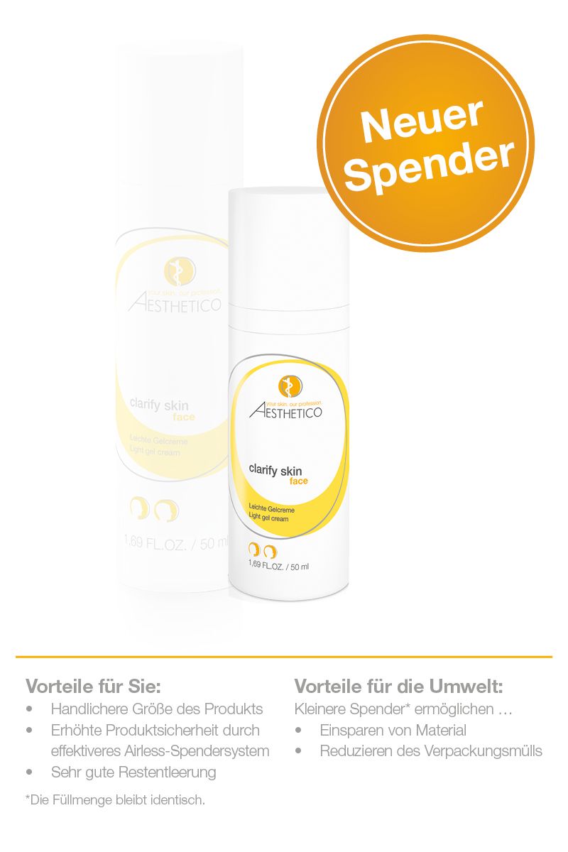 clarify skin Gesichtspflege, Aesthetico