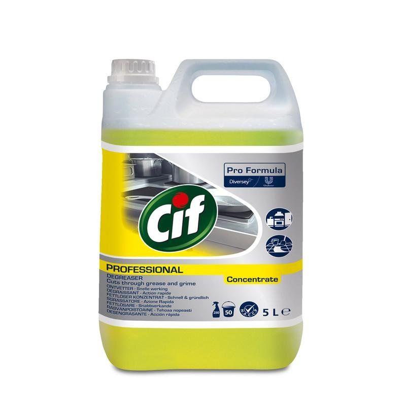 Cif Professional Fettlöser Konzentrat 5 l Kombipackung