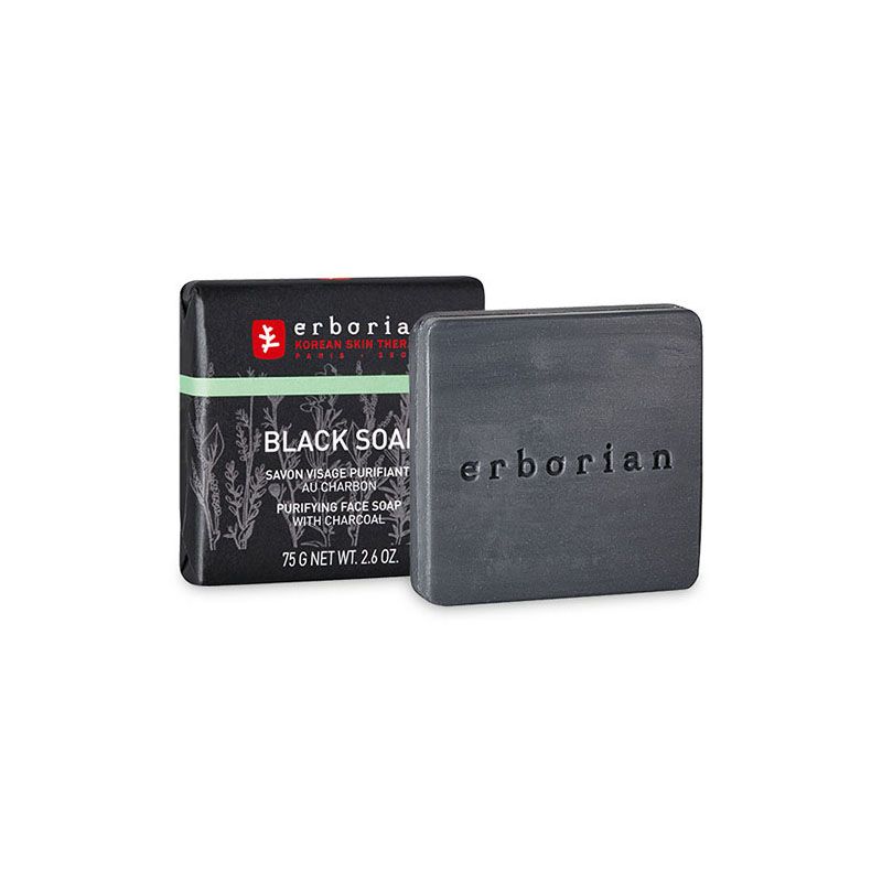 Erborian Korean Skin Therapy Paris Seoul Black Charcoal Soap