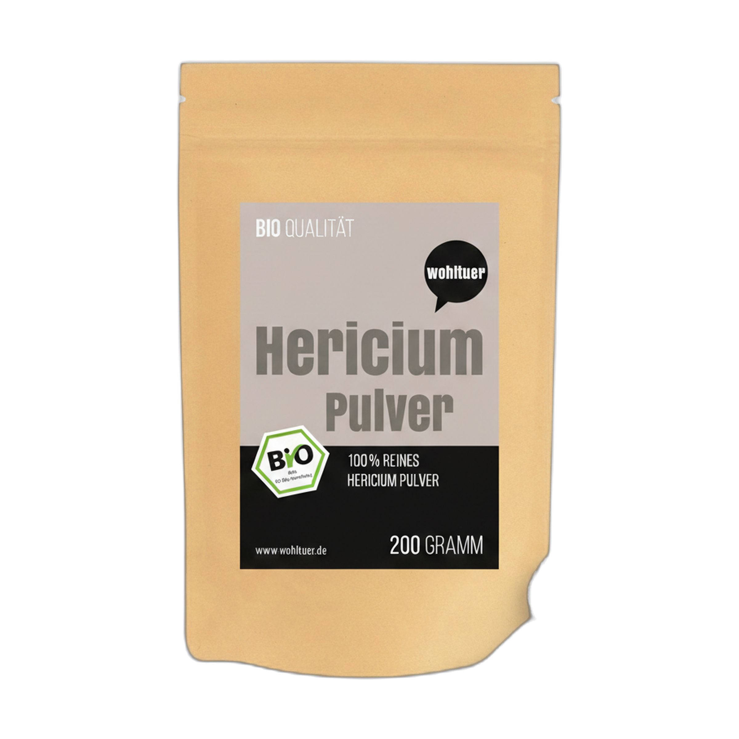 Wohltuer Bio Hericium Pulver Vitalpilz 200 g