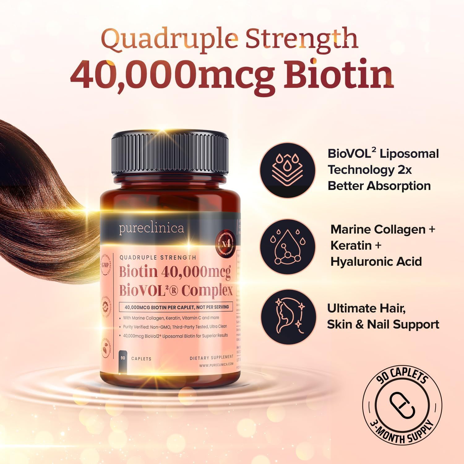 pureclinica Biotin Kapseln