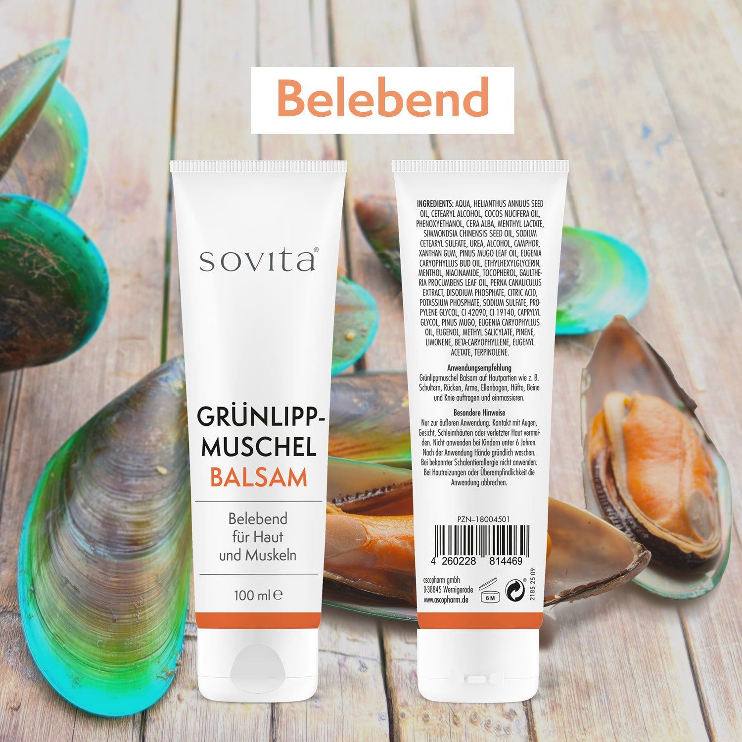 sovita Grünlippmuschel Balsam