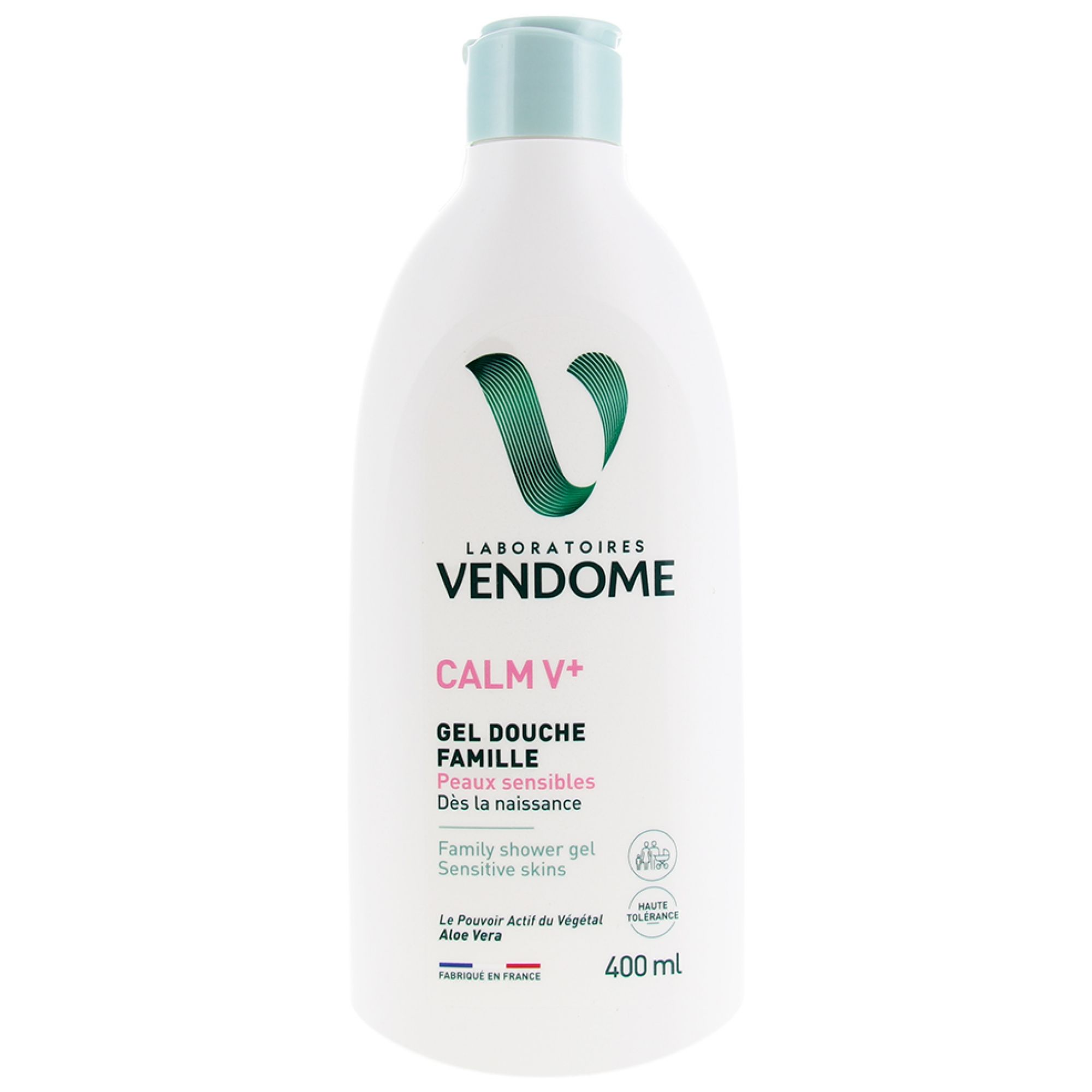 Vendôme Laboratories Calm V+ Familien-Duschgel 7,8x4,9x20,3 cm
