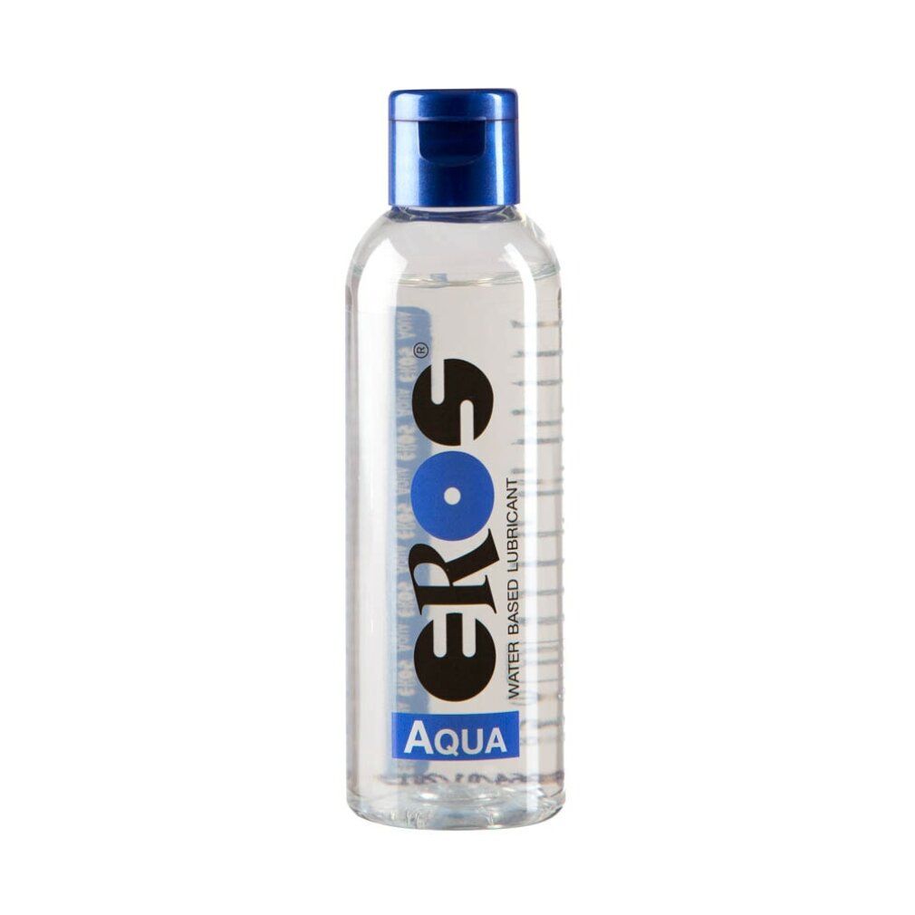 Gleitgel „Aqua“ auf Wasserbasis | Latexkondomsicher | Eros