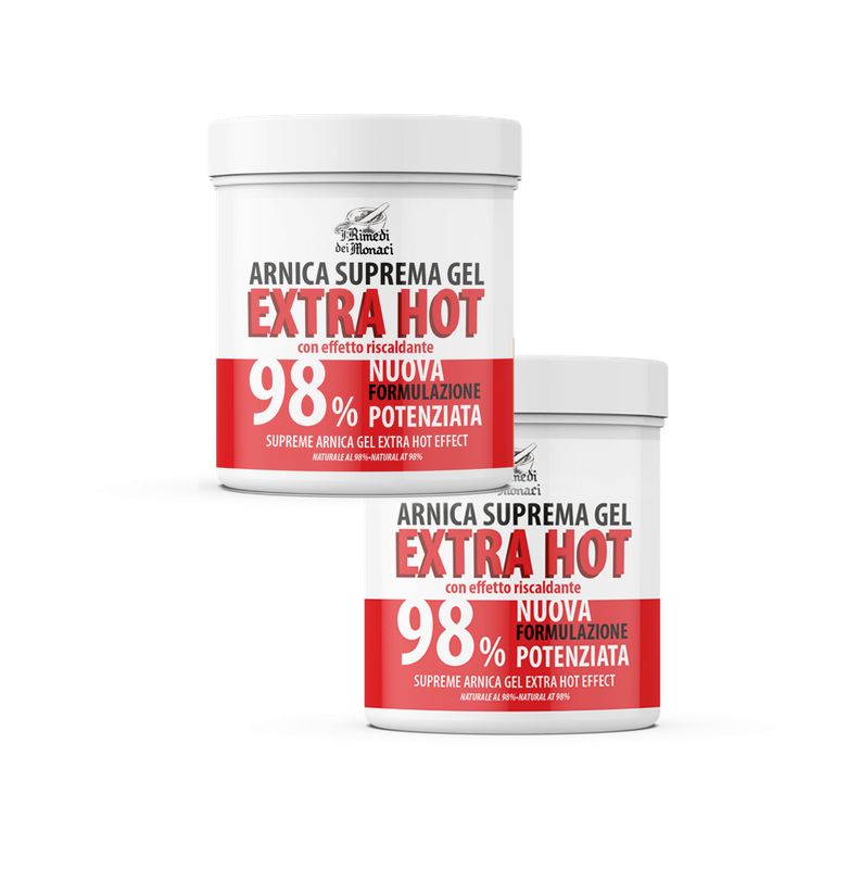 Arnica Effetto Caldo 98% Gel 2x550ml