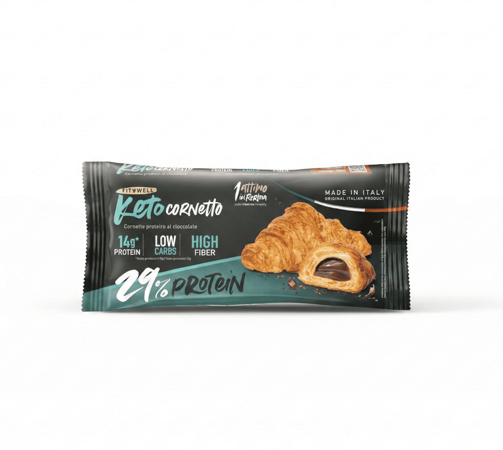 1attimoinforma Cornetto Proteico Keto al Cioccolato