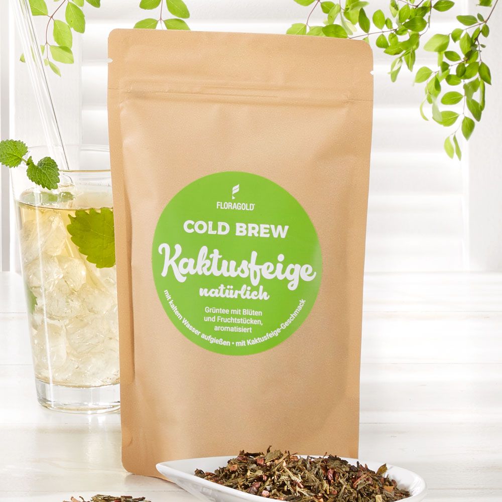 Cold Brew Kaltaufguss Grüntee Kaktusfeige
