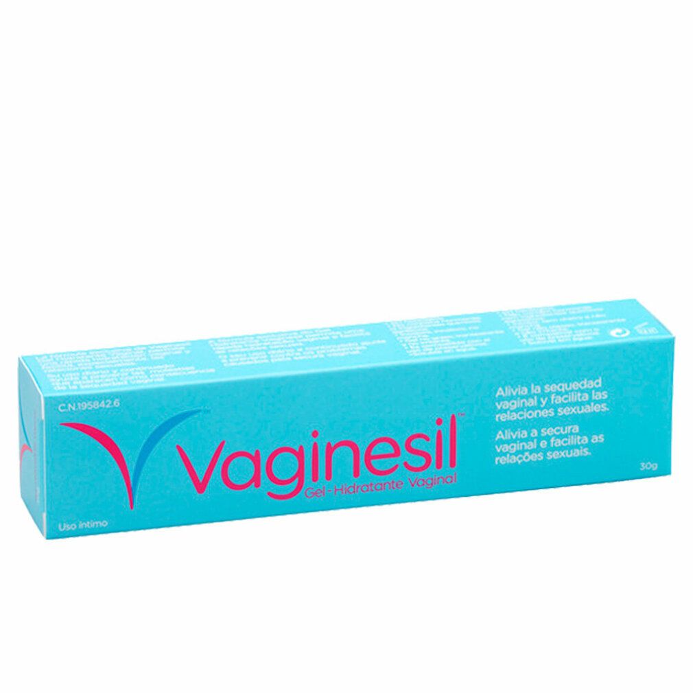 Vagisil Gleitgel Tube und Verpackung. 30g.