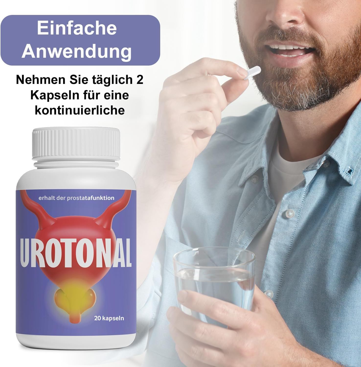 Urotonal Kapseln mit Zink