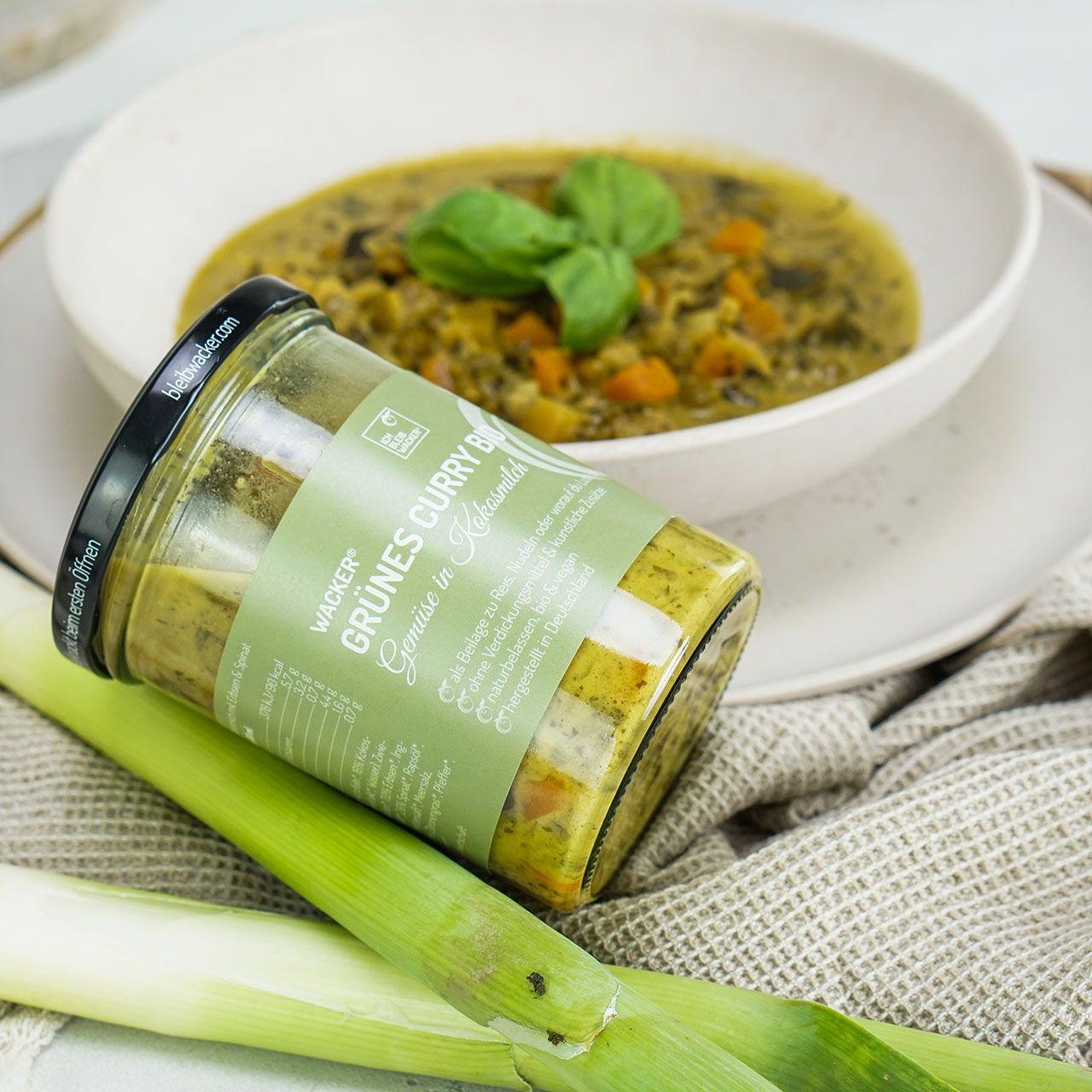Wacker Grünes Curry Bio