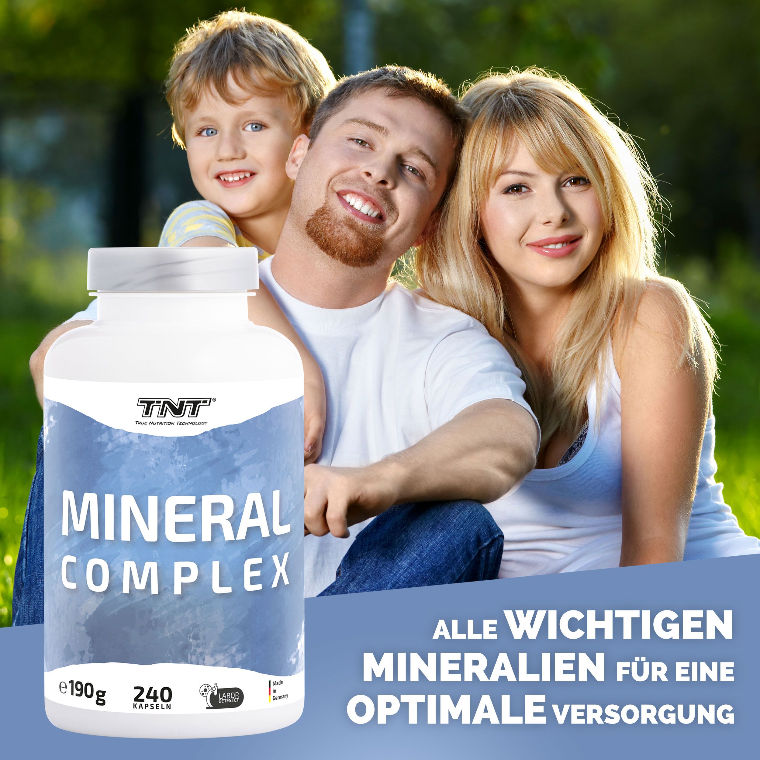 TNT Mineral Complex - 10 wichtige Mineralien
