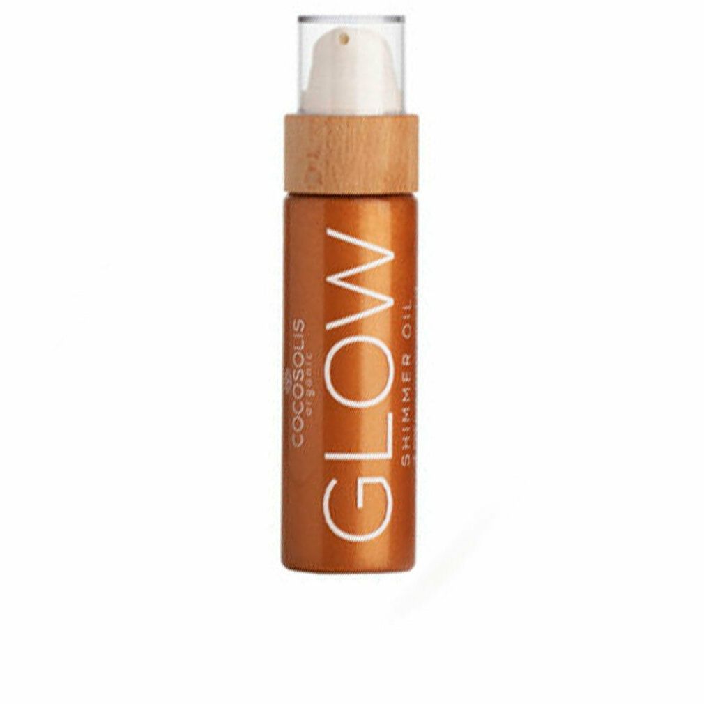 Cocosolis Glow Aufhellendes Körperöl mit Schimmerpartikeln 0,11 ml Öl