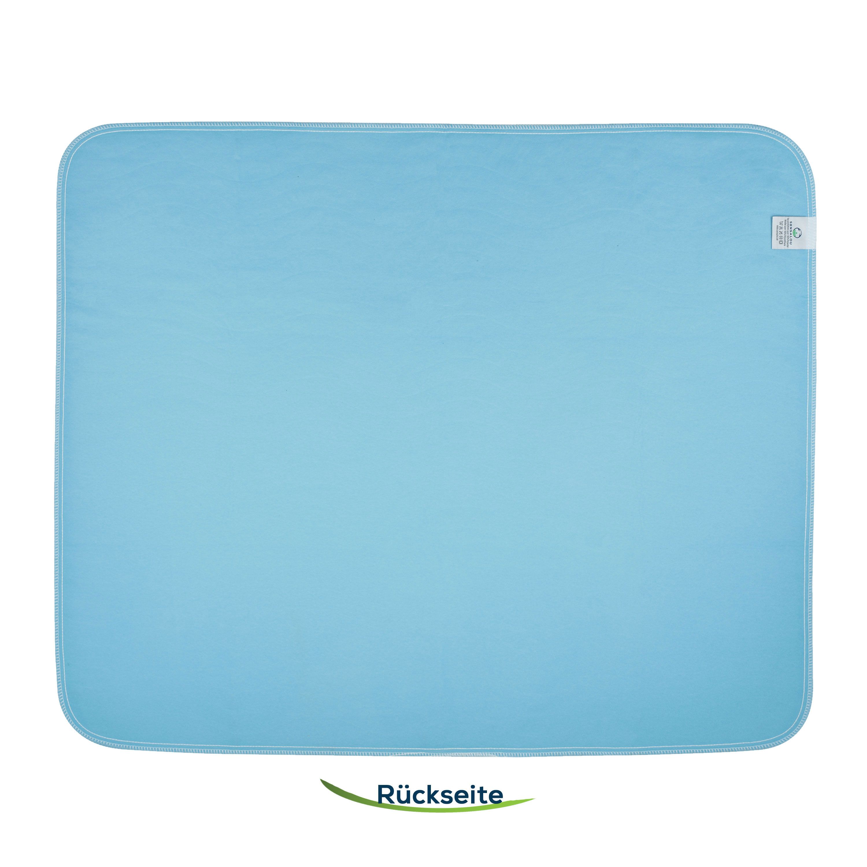 Sensalou Inkontinenz Unterlage 40x50  cm Bettauflage 4er Pack wasserdichte&waschbar