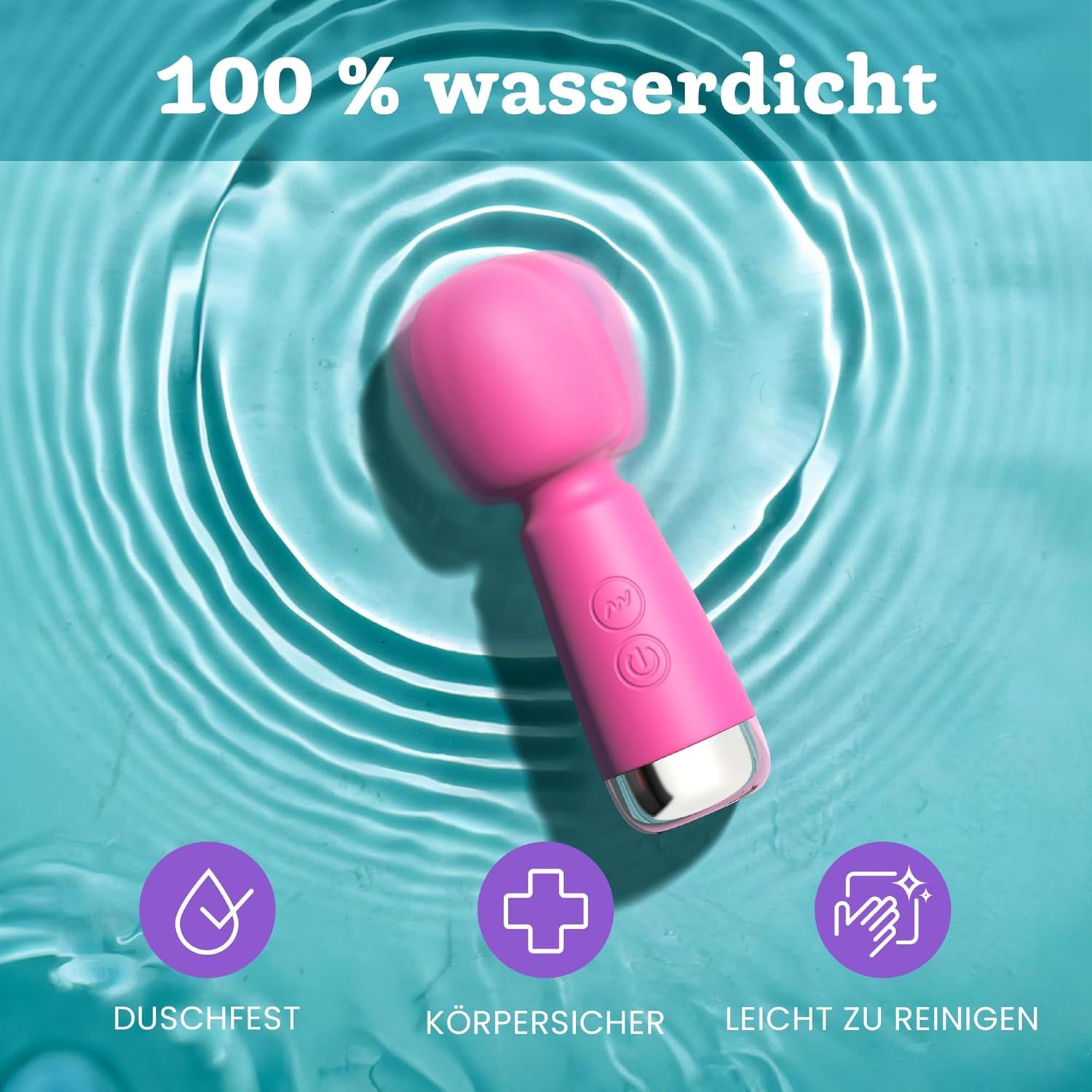 Oliver James Mini Vibrator Rosa