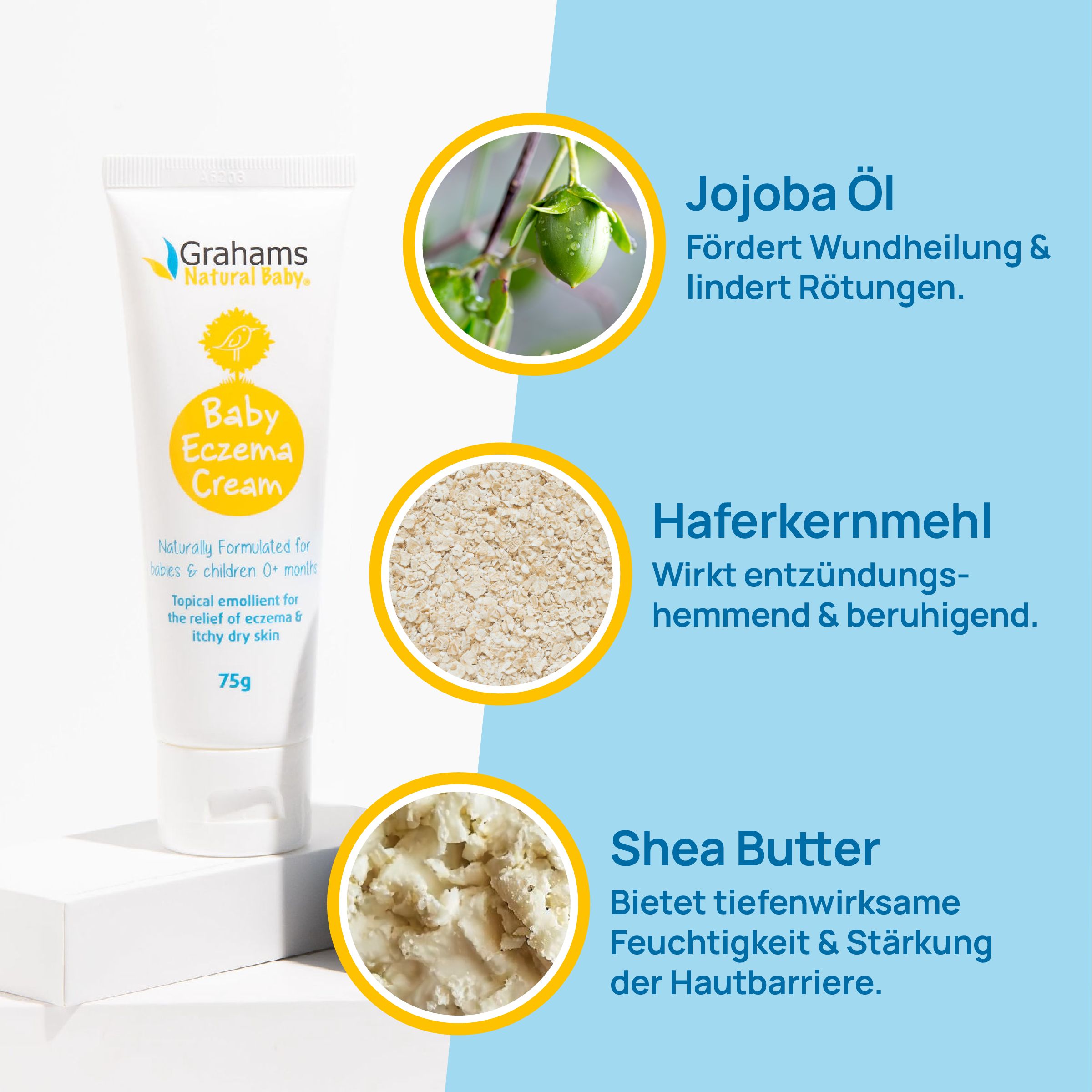 Grahams Natural Baby Ekzem Creme