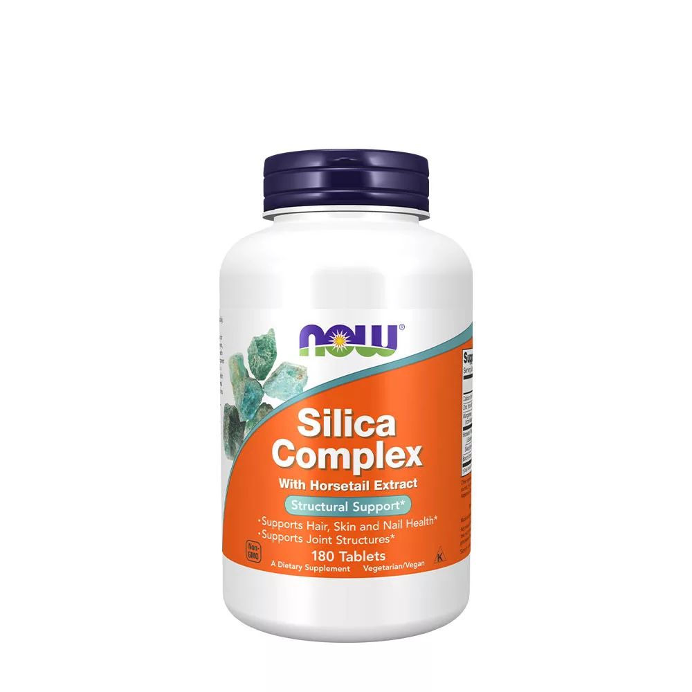 NOW Foods Silica-Komplex mit Schachtelhalmextrakt 180 St Tabletten