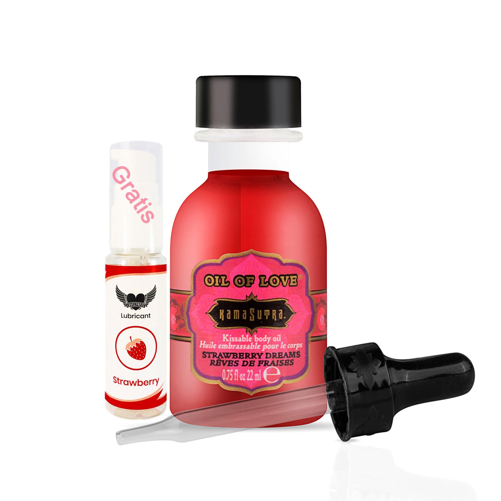 Kamasutra - Liebesöl mit Aroma Erdbeerträume
