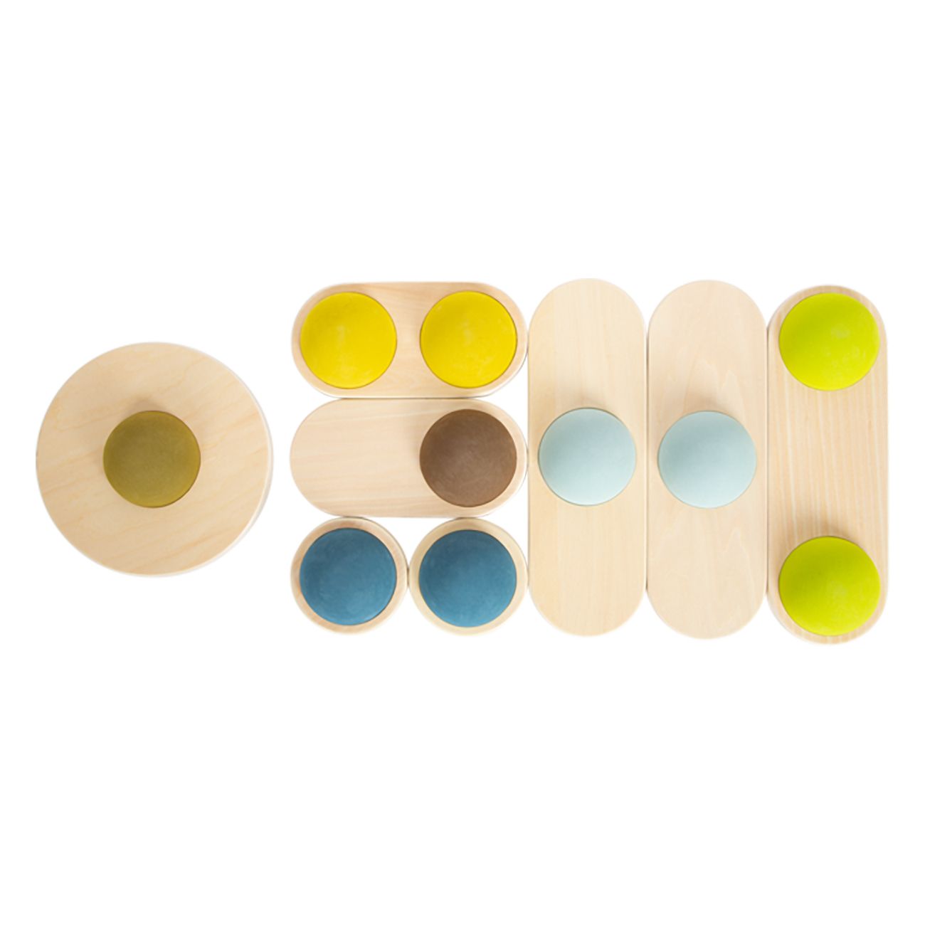 Smallfoot Balanciersteine „Adventure“ Balanceboard