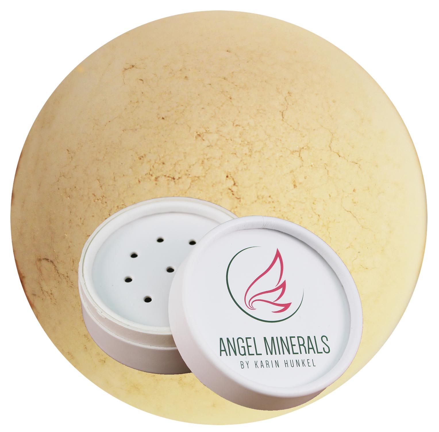 Angel Minerals Vegan Mineral Foundation - Y2 Vanilla Papier 5g