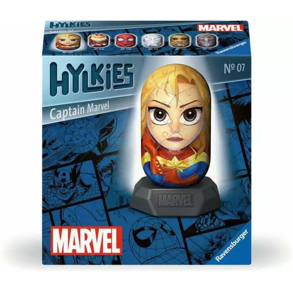 Marvel 3D Puzzle Captain Marvel Hylkies (54 Teile)