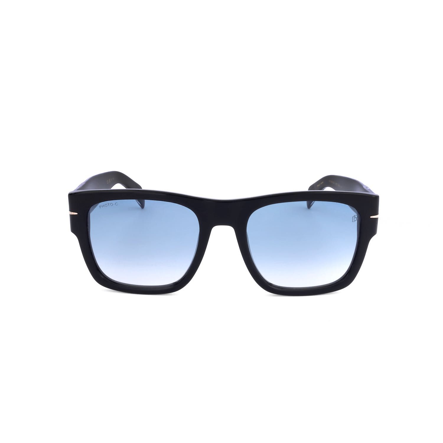 David Beckham Occhiali Da Sole Uomo DB 7000/S Bold Black Light Blue