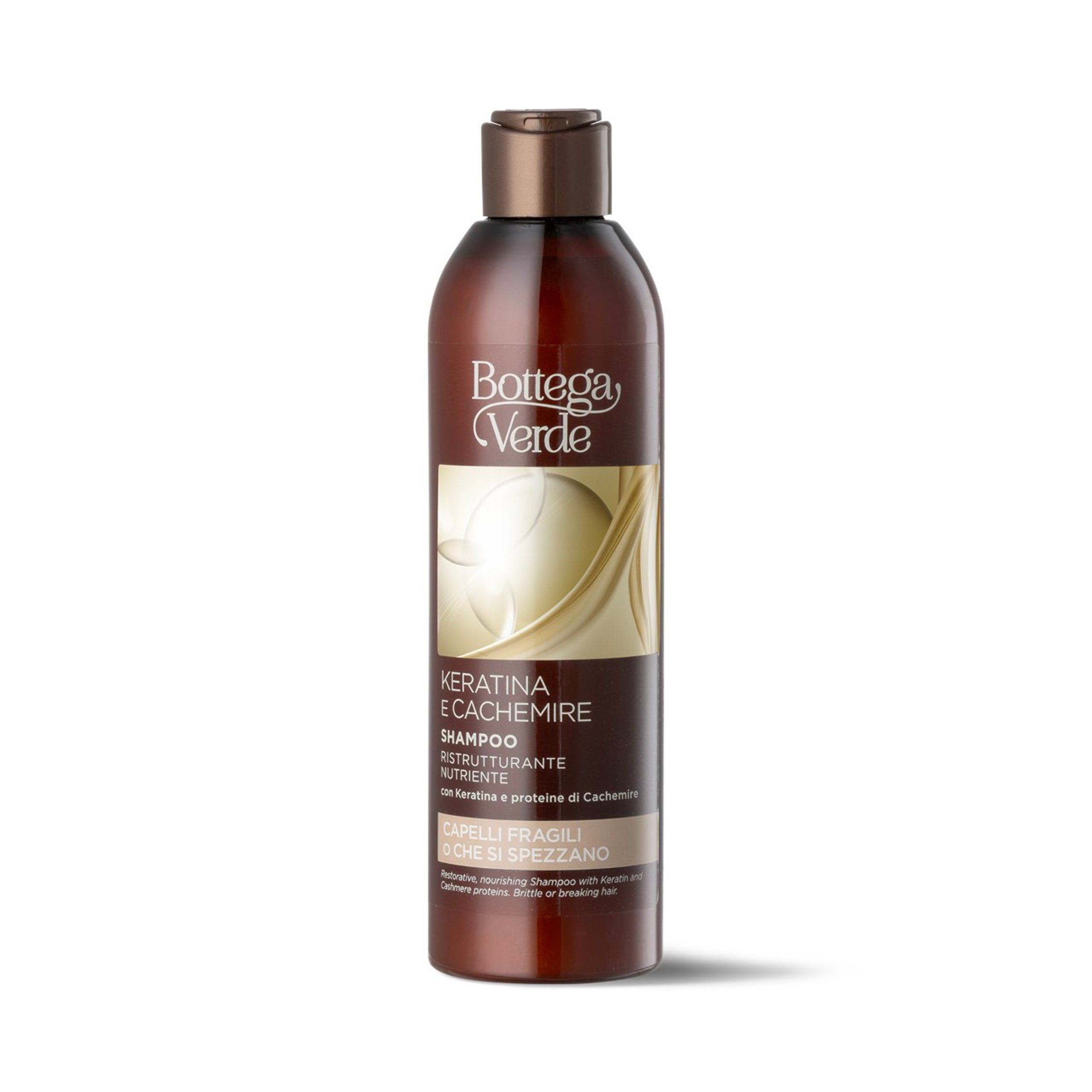 Bottega Verde Keratina e Cachemire - Shampoo ristrutturante nutriente
