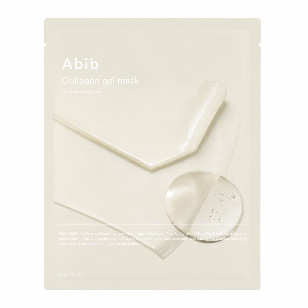 Abib Collagen Gel Maske, Jericho Rose Jelly.