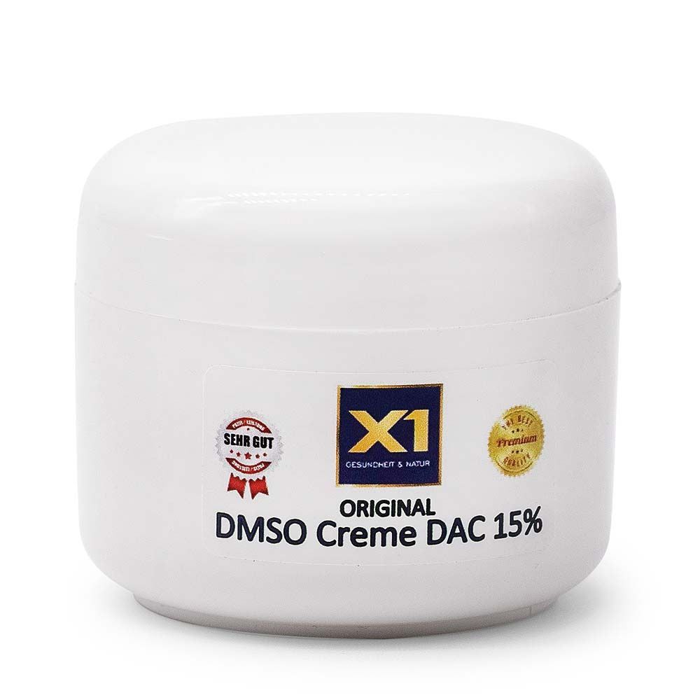 X1 Original Dmso Creme DAC 15% 50 ml