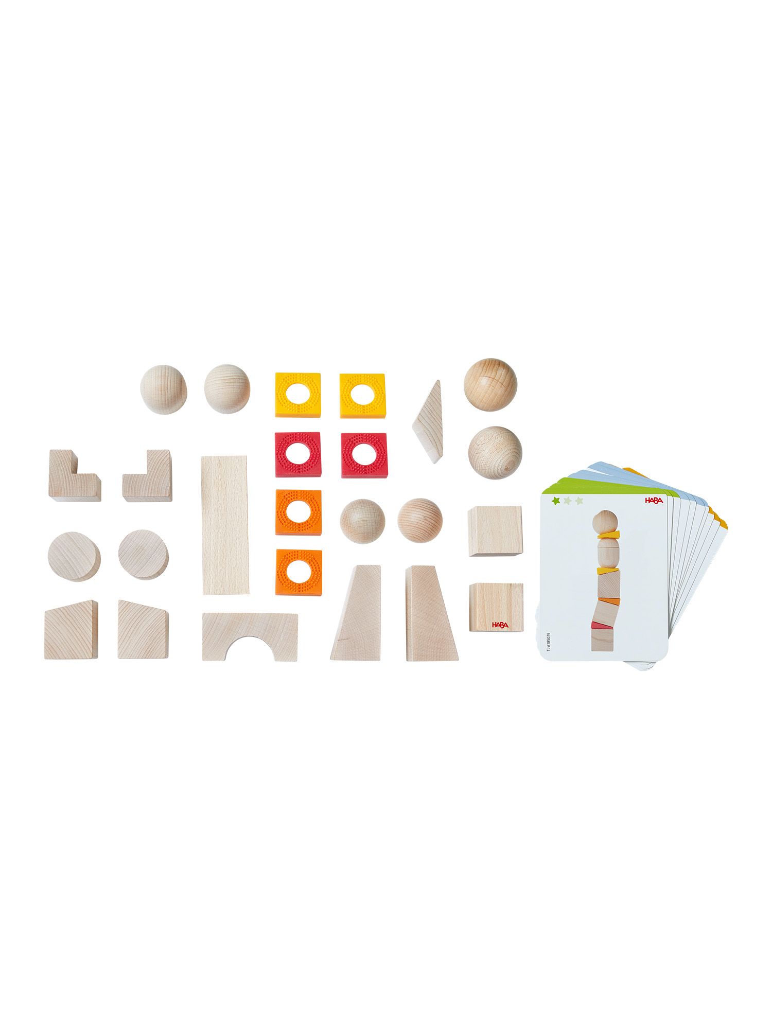 HABA Spiel 3D-Legespiel Schiefe Türme - Kugeln