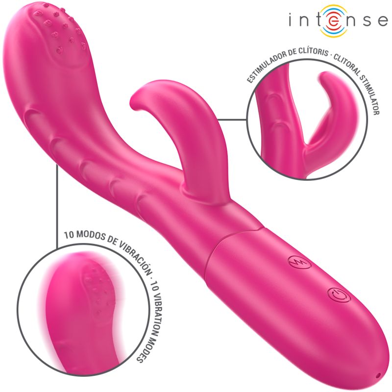 Intense - Amara Vibrator mit stimulierender Zunge 1 St