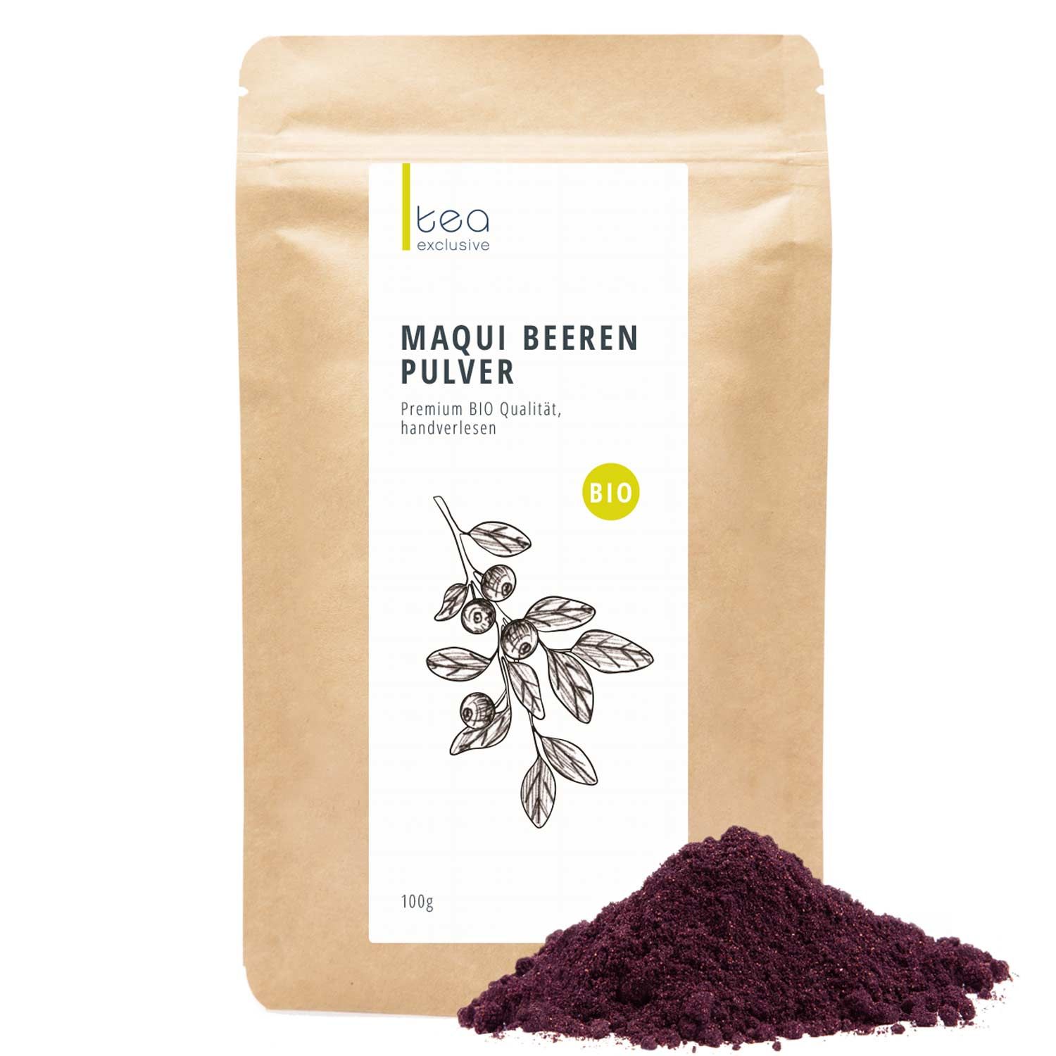 tea exclusive - Maqui Beeren Pulver bio
