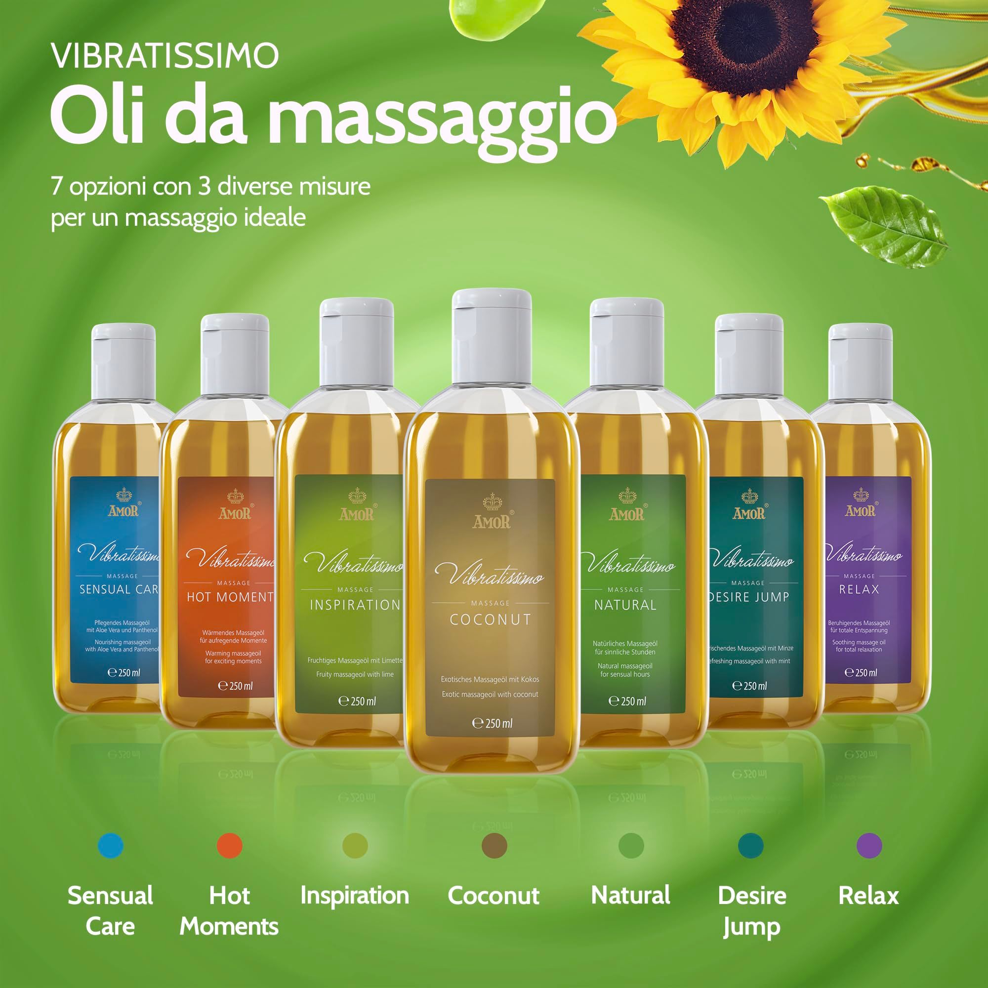 Vibratissimo Massageöl Natural