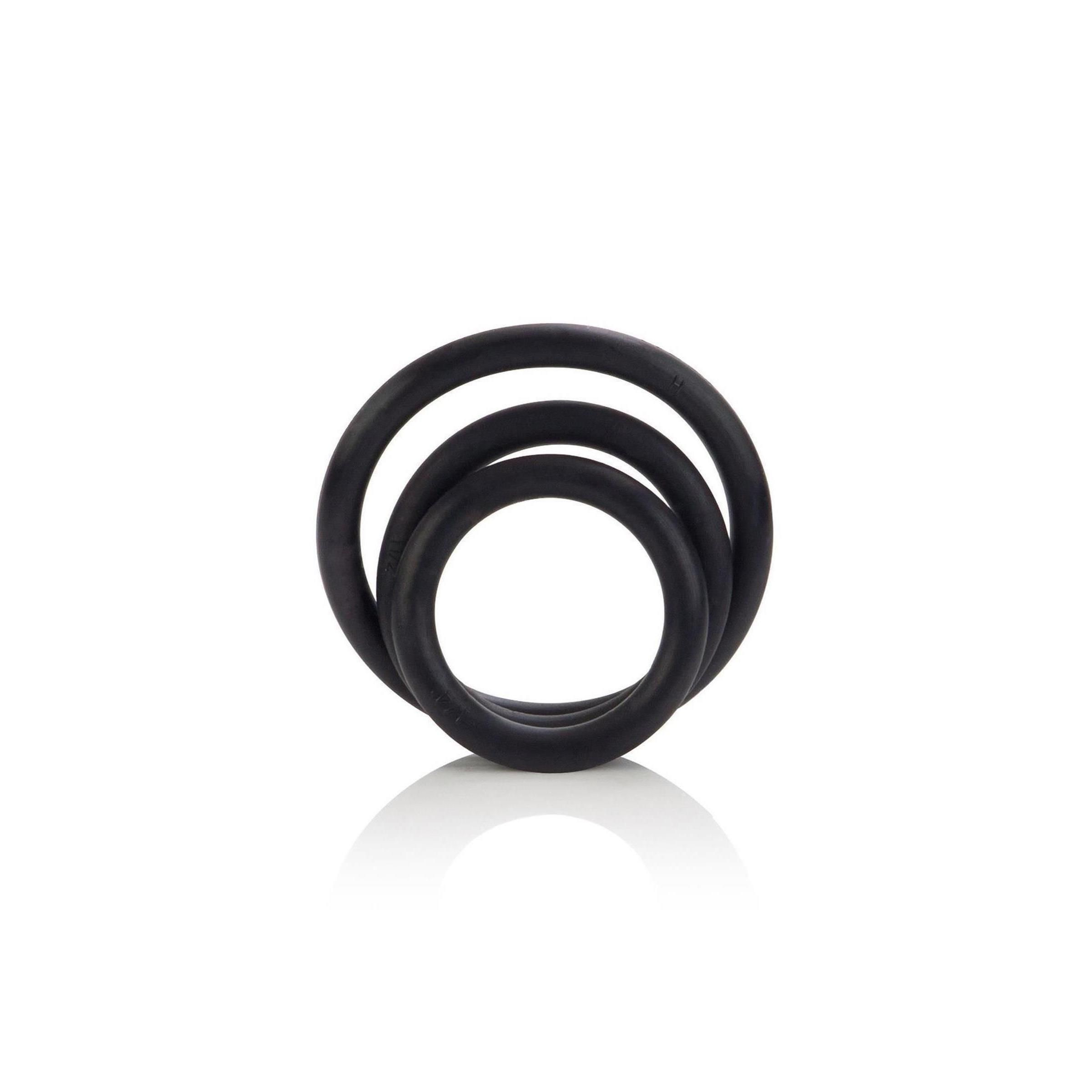 CalExotics - Rubber Ring 3 Piece Set 1 St