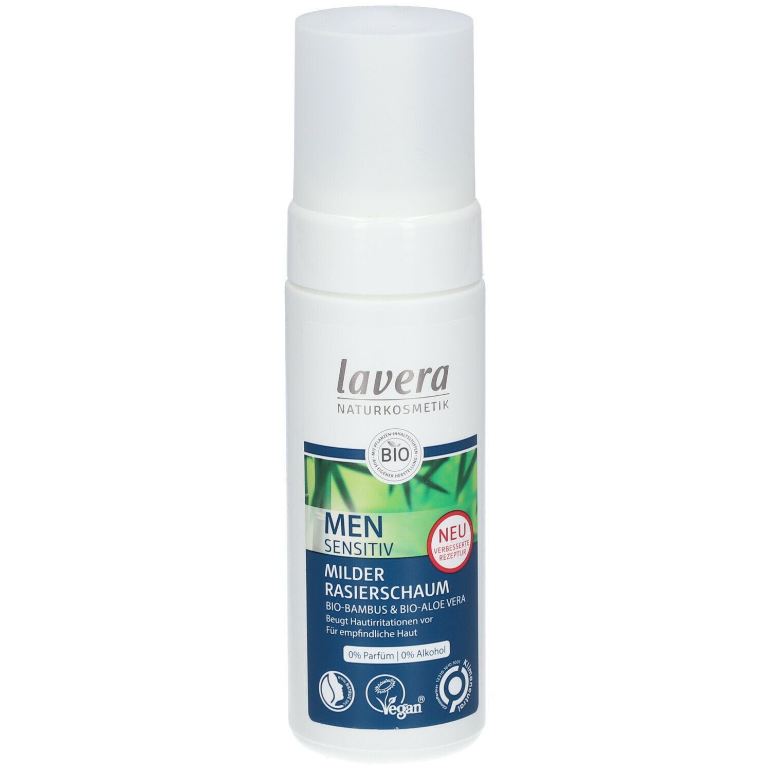 Lavera Men sensitiv milder Rasierschaum dt 150 ml Schaum