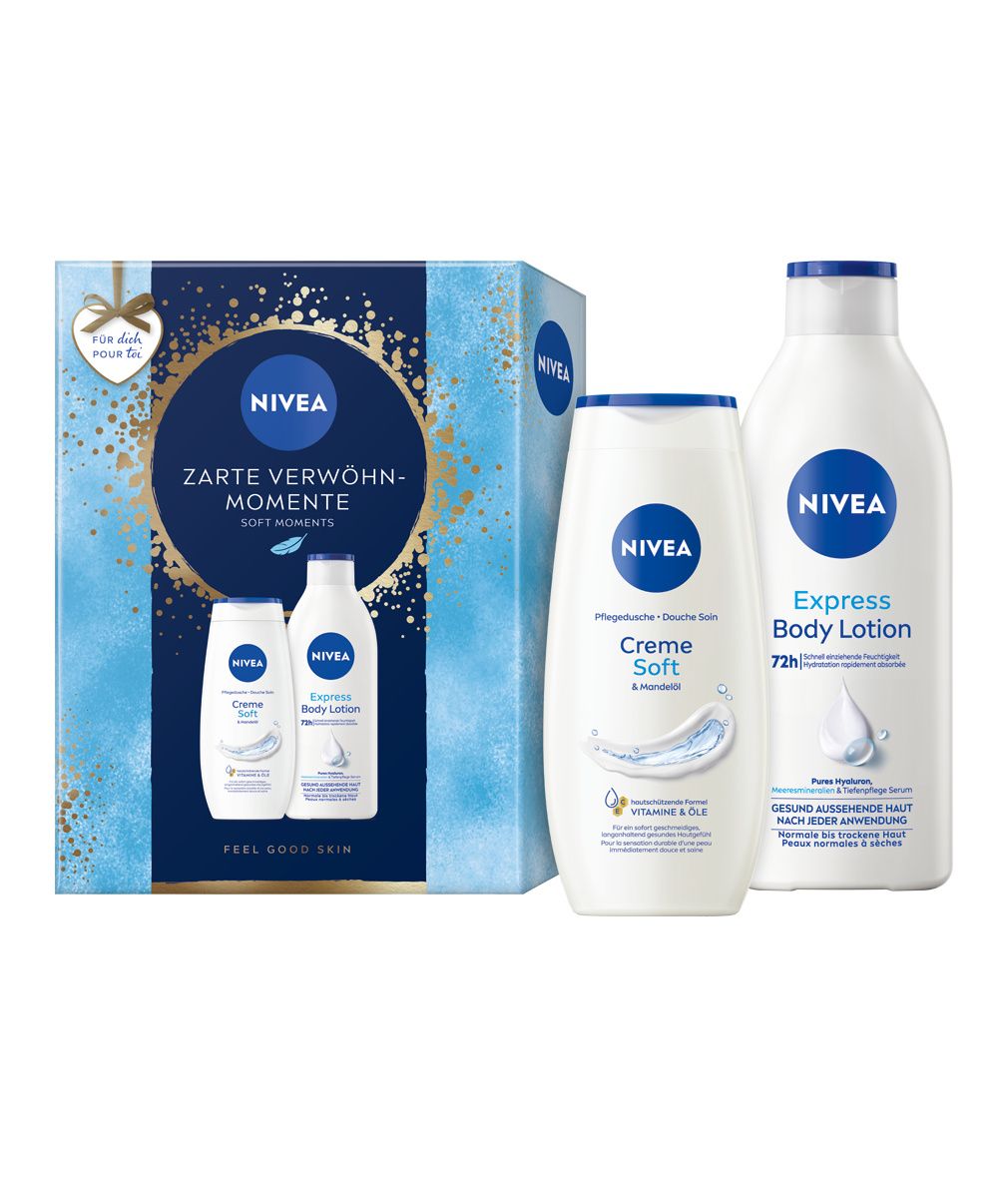NIVEA Zarte Verwöhn-Momente Geschenkset