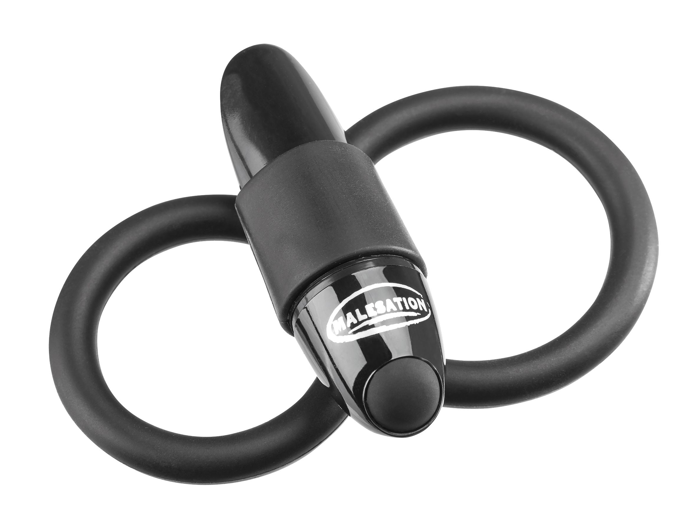 MALESATION Squeeze Cock & Ball Ring (with vibration)