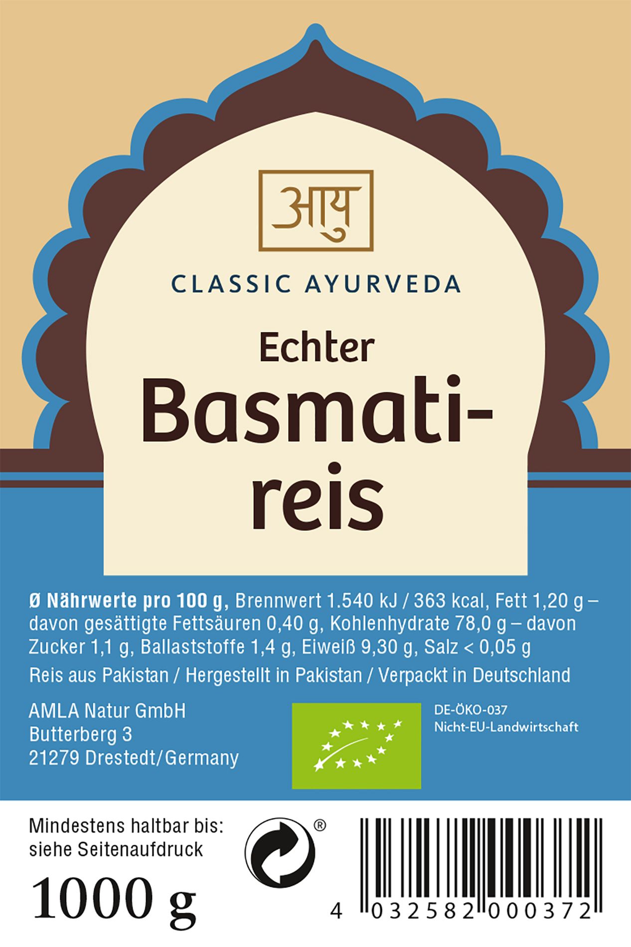 Classic Ayurveda - Basmati-Reis