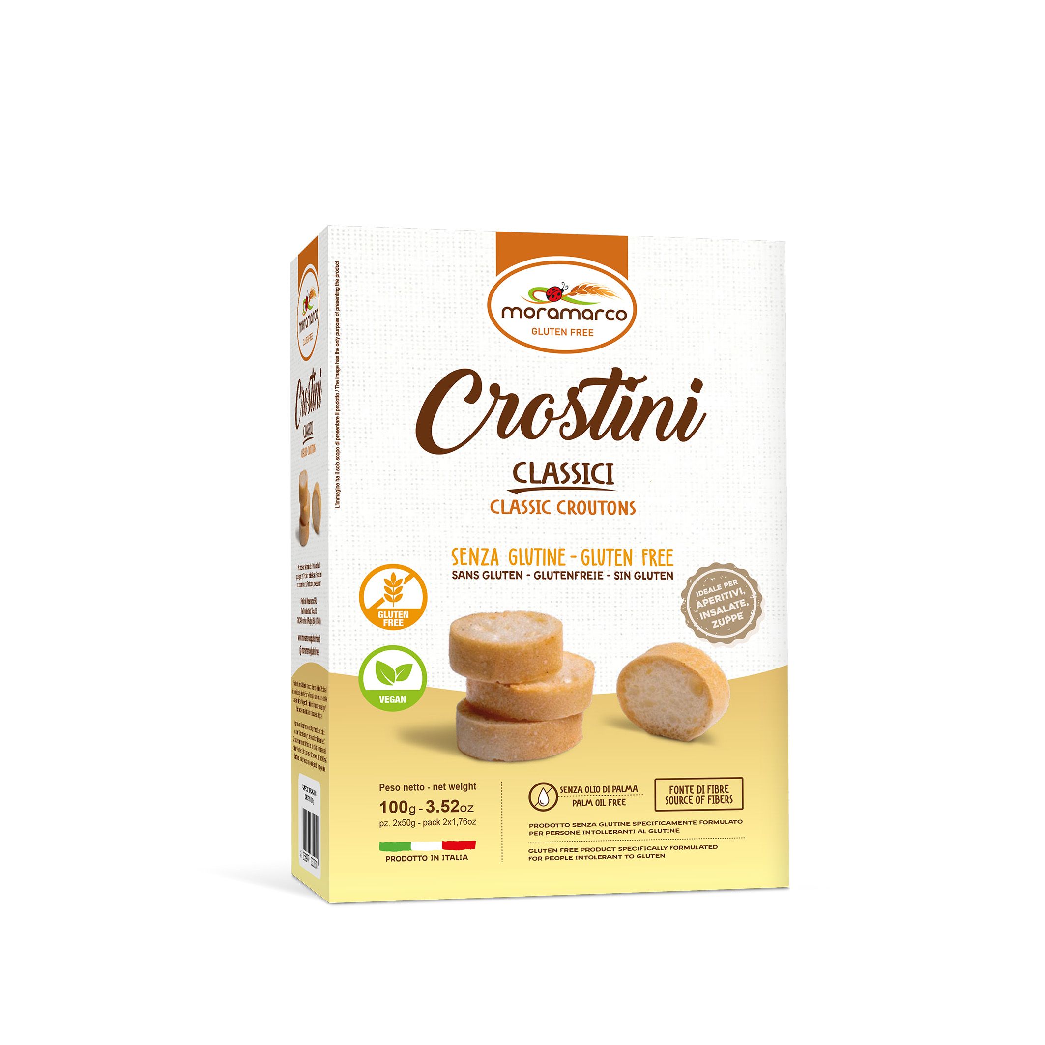Crostini Senza Glutine Classici - Moramarco