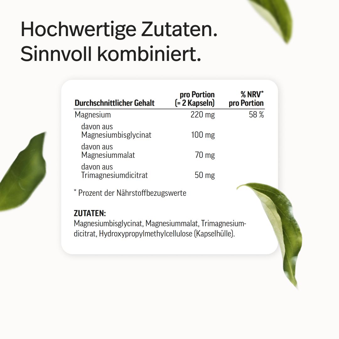 edubily Magnesium Komplex Kapseln
