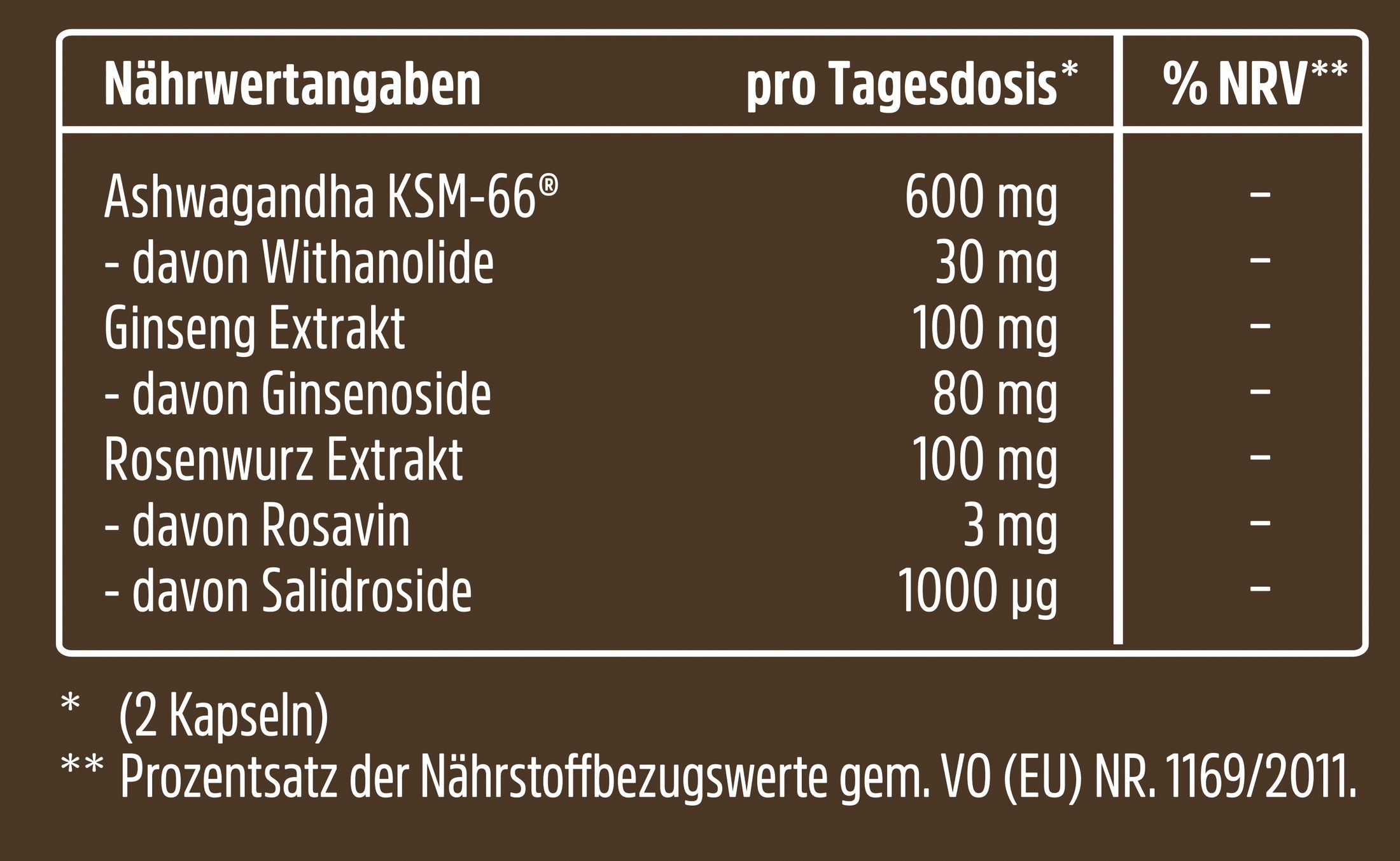 Wehle Sports Ashwagandha Komplex KSM66