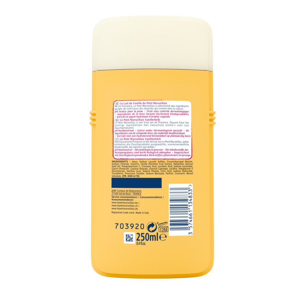 Le Petit Marseillais - Duschgel "Vanillemilch" 12er-Pack