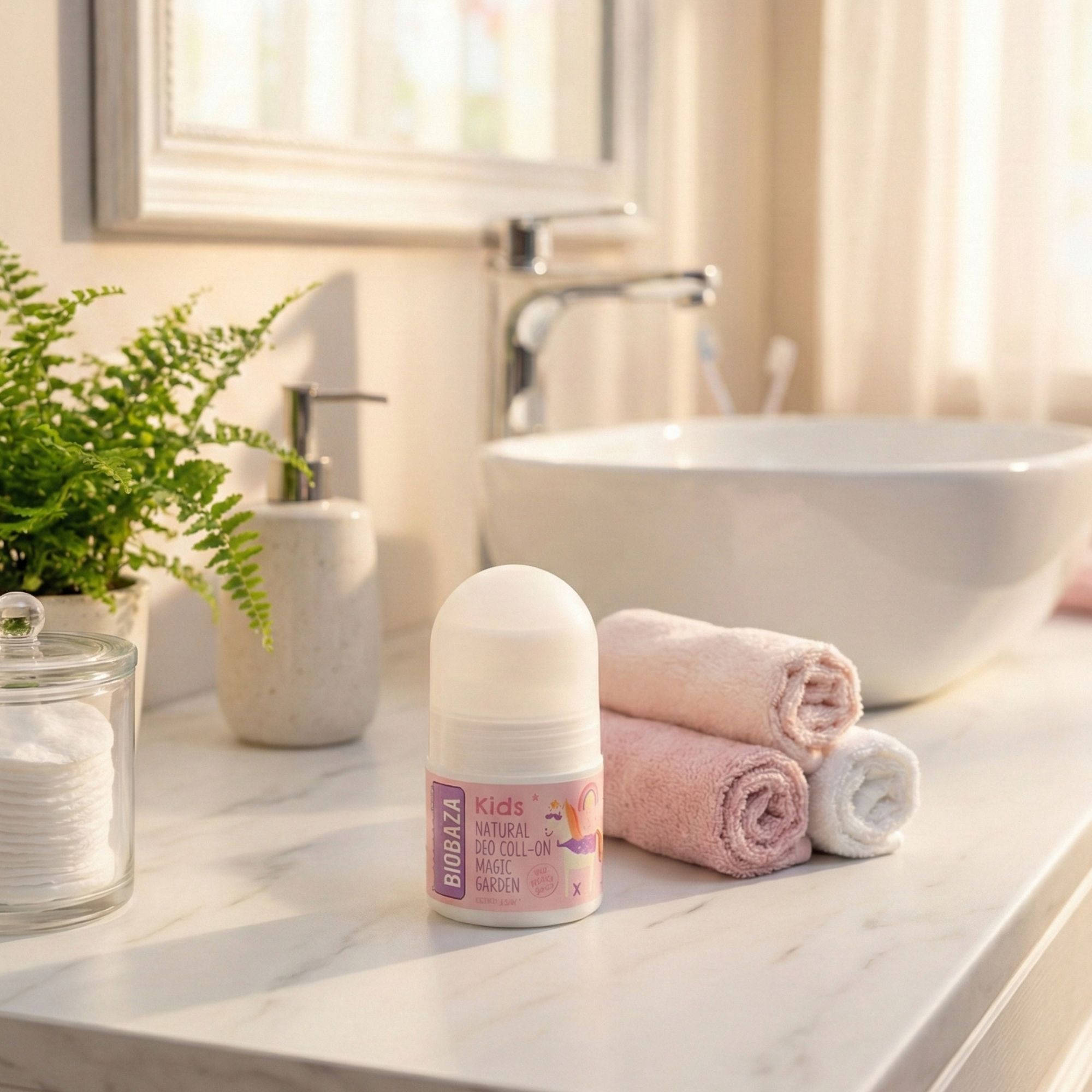 Biobaza Kids Deo Roll-on Magic Garden