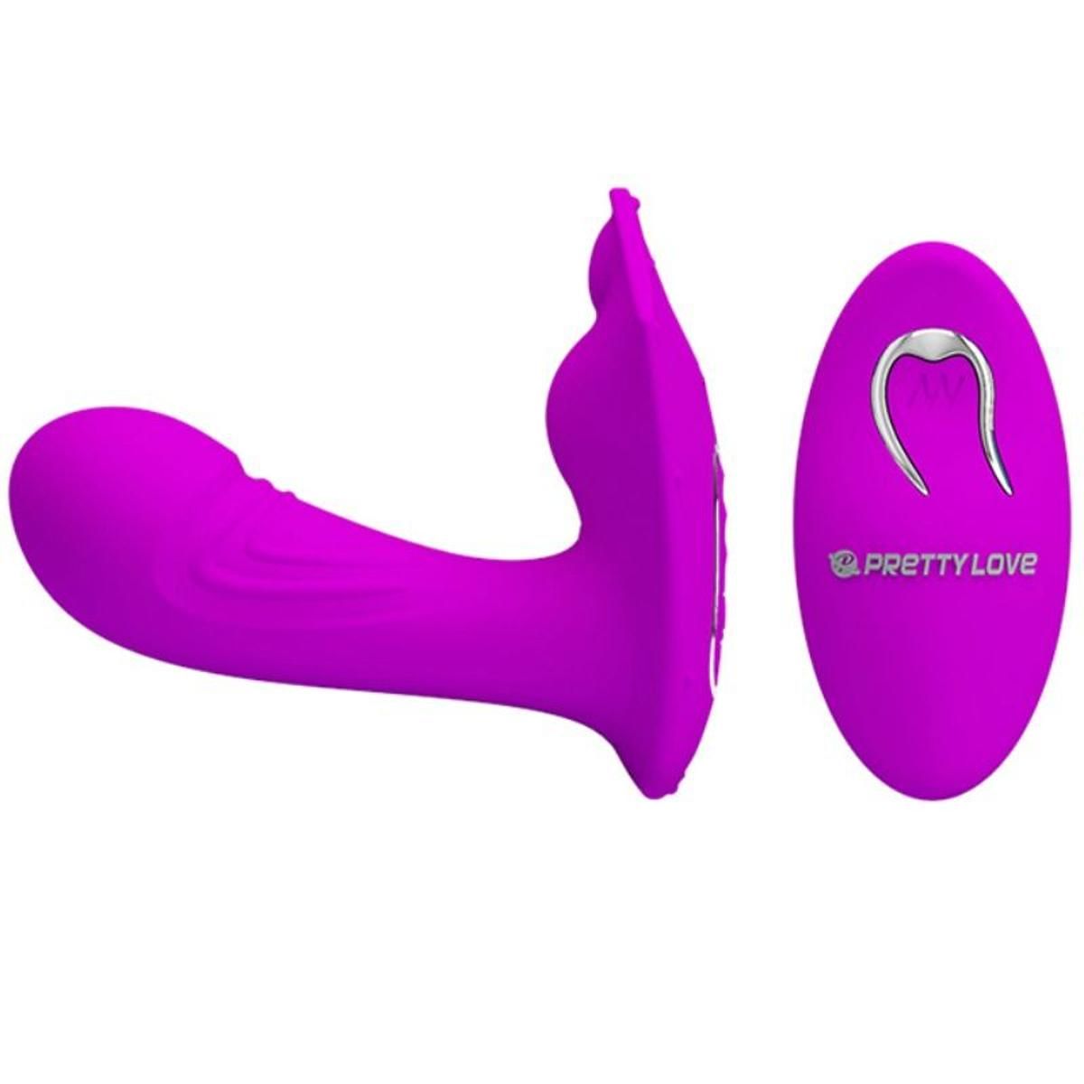 Vibrator "Willie" mit Fernbedienung | 12 Vibrationsmodi | Pretty Love