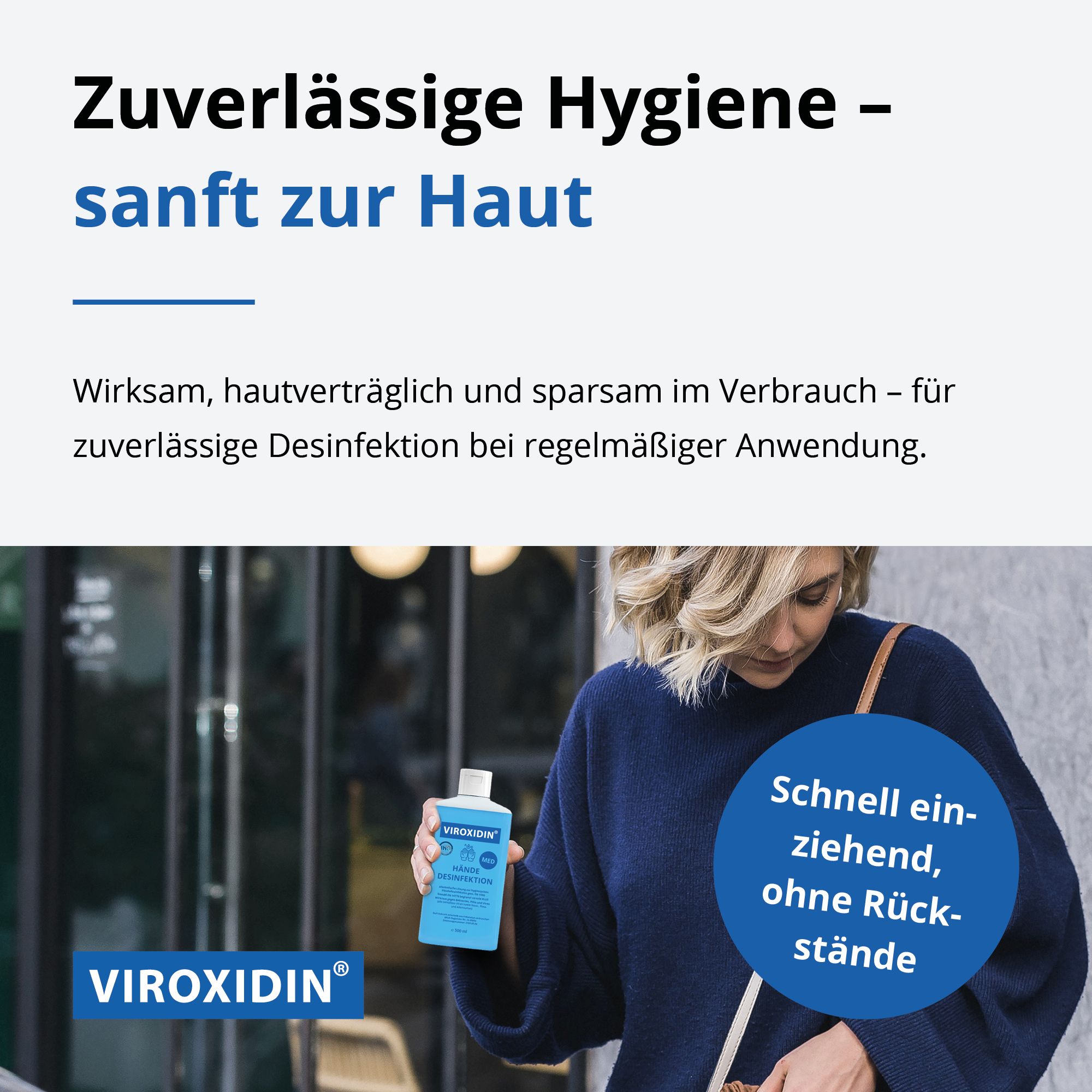 Viroxidin Med Desinfektionsmittel für Hände