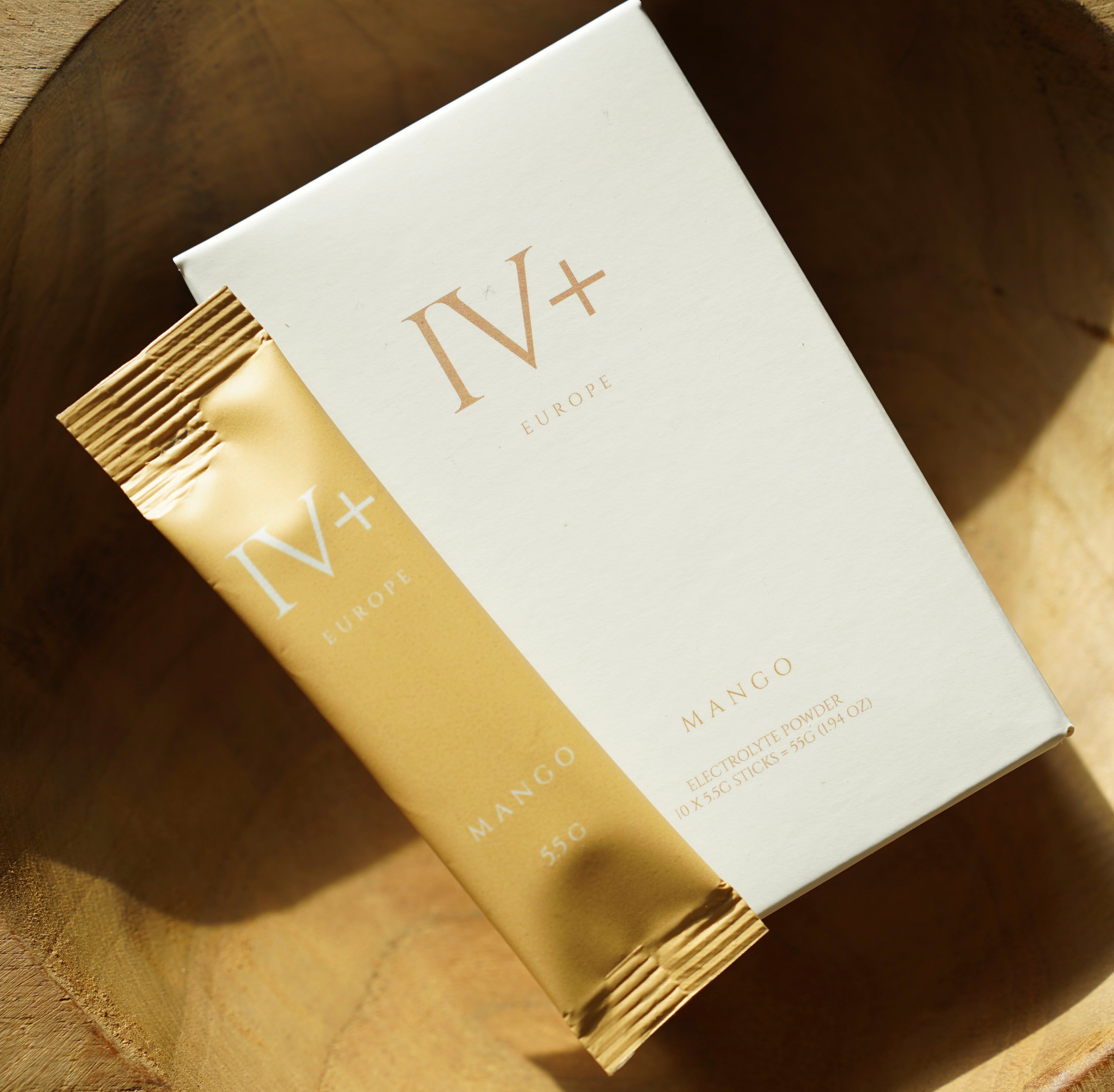 IV+ Mango Electrolyte Powder – Real Fruit Hydration